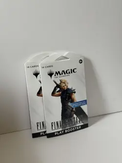 Magic The Gathering Final Fantasy Play Booster Sleeved Hangar Pack Mtg Sealed - Image 1