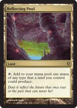 Reflecting Pool - Conspiracy #210/210 MTG Magic The Gathering - Image 1