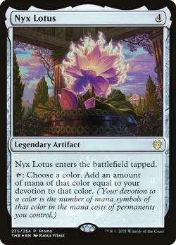 Nyx Lotus (#235) - Foil Promo THB NM MTG - Image 2