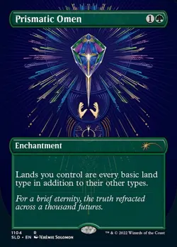 Prismatic Omen - Foil Extended Art SLD LP MTG - Image 2