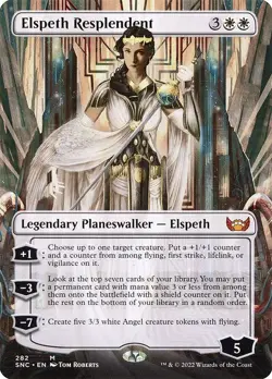 Elspeth Resplendent - Extended Art NCC LP MTG - Image 2