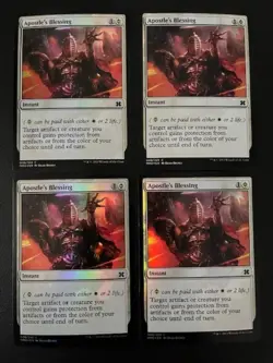 MTG-Apostle's Blessing x4 - Modern Masters 2015 FOIL - Image 1