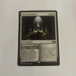MTG Wilds of Eldraine, Virtue of Loyalty - Image 1