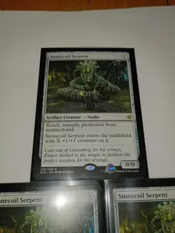3x - Stonecoil Serpent - Throne of Eldraine - NM - MTG - Magic The Gathering - Image 2