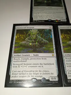 3x - Stonecoil Serpent - Throne of Eldraine - NM - MTG - Magic The Gathering - Image 3