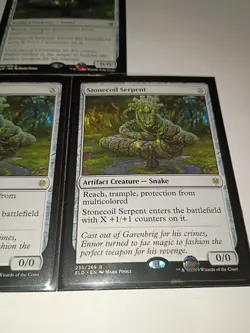 3x - Stonecoil Serpent - Throne of Eldraine - NM - MTG - Magic The Gathering - Image 4