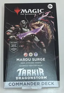 Magic the Gathering Tarkir Dragonstorm MTG Commander Deck - Mardu Surge - Image 3
