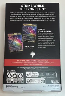Magic the Gathering Tarkir Dragonstorm MTG Commander Deck - Mardu Surge - Image 4