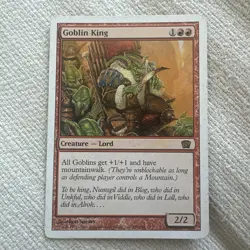MTG 1x Goblin King Core Set 8th Edition Modern Magic the Gathering Card - Image 1