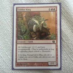 MTG 1x Goblin King Core Set 8th Edition Modern Magic the Gathering Card - Image 3