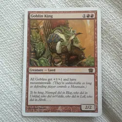 MTG 1x Goblin King Core Set 8th Edition Modern Magic the Gathering Card - Image 4
