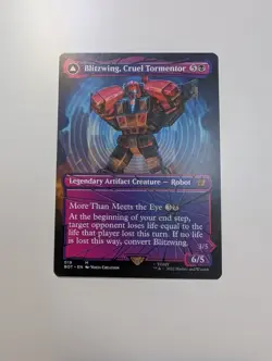 MTG - Blitzwing, Cruel Tormentor (Shattered Glass)- The Brothers' War (BRO) NM/M - Image 5