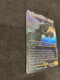 MtG Final Fantasy - Sin, Spira's Punishment (Borderless) Foil 0348 - Image 7