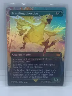 Traveling Chocobo (Borderless) Final Fantasy Foil - 0406 - Image 1