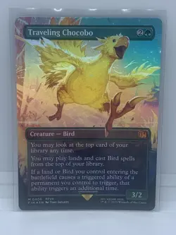 Traveling Chocobo (Borderless) Final Fantasy Foil - 0406 - Image 3