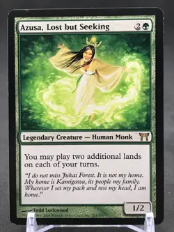 MTG Azusa, Lost but Seeking 201/306 Champions of Kamigawa - VLP - Image 1