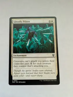 Ghostly Prison Commander: Murders at Karlov Manor Regular MTG NM - Image 2