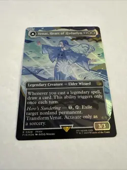 MTG: Venat, Heart of Hydaelyn (Borderless 329) (FOIL) - NM - FINAL FANTASY🔥🃏 - Image 3
