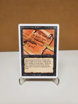 Magic: The Gathering MTG Revised Edition Contract from Below - Image 3
