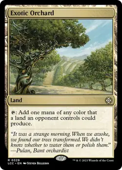 Exotic Orchard NM RARE Commander: the Lost Caverns of Ixalan [LCC] MTG Regular - Image 2