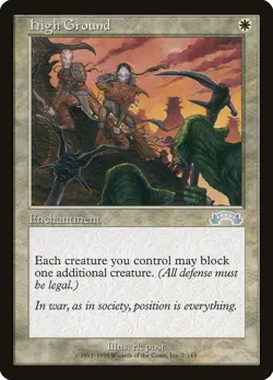 High Ground - Exodus (EXO) - MTG Rare English Non Foil - Image 3