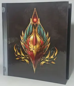 BRADYGAMES WORLD OF WARCRAFT THE BURNING CRUSADE 3 RING CARD BINDER EMPTY - Image 3