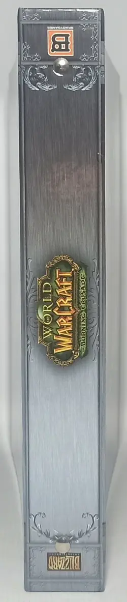 BRADYGAMES WORLD OF WARCRAFT THE BURNING CRUSADE 3 RING CARD BINDER EMPTY - Image 4