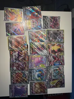 Lot Of 20 Vmax Pokémon Cards Shinnies And Commons Varying Sets - Image 1