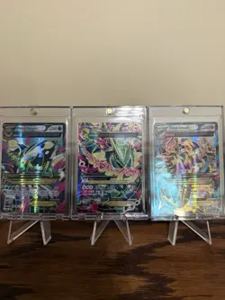 Mega Rayquaza, Kyogre, And Groudon Full Art Pokemon Cards, Complete Set Of 3 - Image 11
