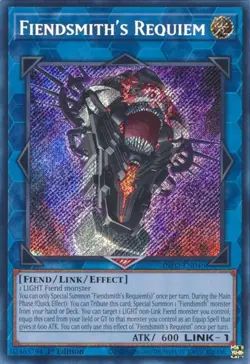 Yugioh! Fiendsmith's Requiem - INFO-EN046 - Secret Rare - 1st Edition Near Mint, - Image 1