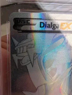 2014 Pokemon  XY Phantom Forces 122 Full Art DIALGA EX CGC 8 (Regrade to PSA 9?) - Image 11