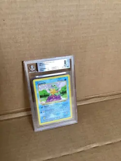 1999 Pokemon Shadowless Base Set Squirtle #63 BGS 8 - Image 7