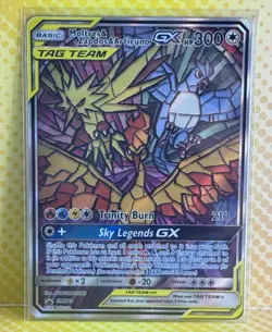 Moltres & Zapdos & Articuno GX  SM210 - Hidden Fates - Promo - Pokemon TCG - Image 11