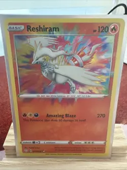 Pokémon TCG - Reshiram 17/72 Amazing Rare Holo - Sword & Shield - Shining Fates - Image 1