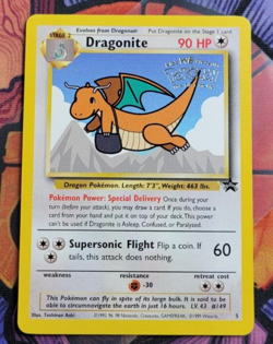 Dragonite 5/53 Movie Black Star WB Promo WOTC Pokemon Card TCG Eng - Image 5