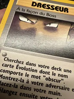 Pokemon Card Wizard Team Rocket A la Façon Du Boss Trainer 73/82 French Fr - Image 12