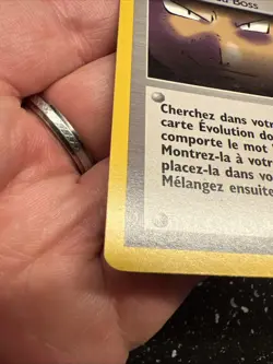 Pokemon Card Wizard Team Rocket A la Façon Du Boss Trainer 73/82 French Fr - Image 8