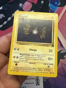 Pokemon Card Wizard Team Rocket Magneti 60/82 French Vf Fr - Image 24
