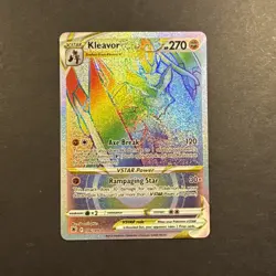 Kleavor VSTAR 196/189 Secret Rare Astral Radiance Pokemon TCG Card NM/M - Image 1