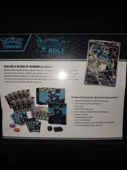 Pokemon TCG Scarlet and Violet Black Bolt Elite Trainer Box ETB IN HAND - Image 4