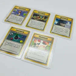 Pokemon Card Vintage trainers Set 5 Such as Sabrina Japanese version - Image 2