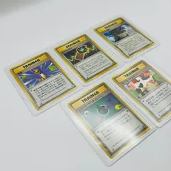 Pokemon Card Vintage trainers Set 5 Such as Sabrina Japanese version - Image 3