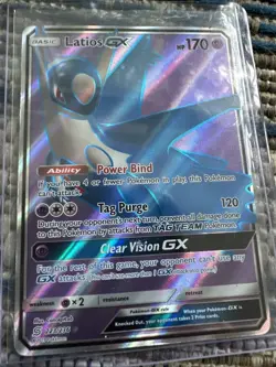 Pokémon TCG Latios GX Full Art Ultra Rare Card 223/236 Unified Minds - Image 1