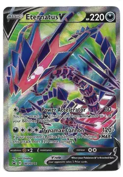 Eternatus V SWSH044 SWSH: Sword & Shield Promo Cards Holo Pokemon TCG - NM - Image 1