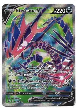 Eternatus V SWSH044 SWSH: Sword & Shield Promo Cards Holo Pokemon TCG - NM - Image 3