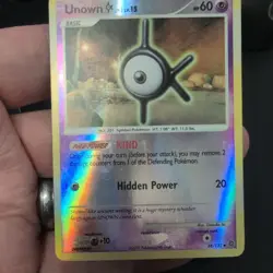 Unown K | 68/132 | Pokemon Card | Diamond & Pearl Secret Wonders | Rev holo MINT - Image 8