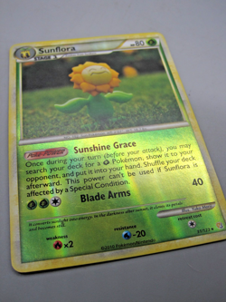 2010 Pokemon Heartgold & Soulsilver #31/123 Sunflora Reverse Holo Rare - Image 8