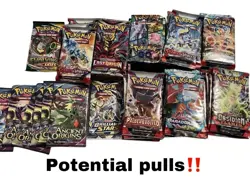 (LOT OF 3) 2025 Pokemon TCG Mystery Box Team Rocket Chase Pack Sun & Moon NEW - Image 3