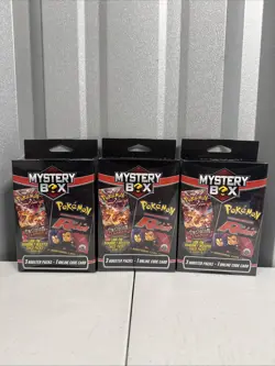(LOT OF 3) 2025 Pokemon TCG Mystery Box Team Rocket Chase Pack Sun & Moon NEW - Image 9