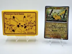 Pokemon Center Japan | Pikachu Damage Counter Box | + Pikachu Reverse Holofoil - Image 1